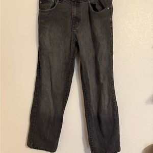 Calvin Klein‎ Black grey wash Relaxed Jeans men’s 33